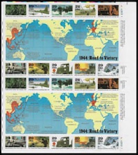 1944 Road to Victory - Commemorative Stamp 1994