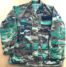 Jacket Green Camo - small reg.
